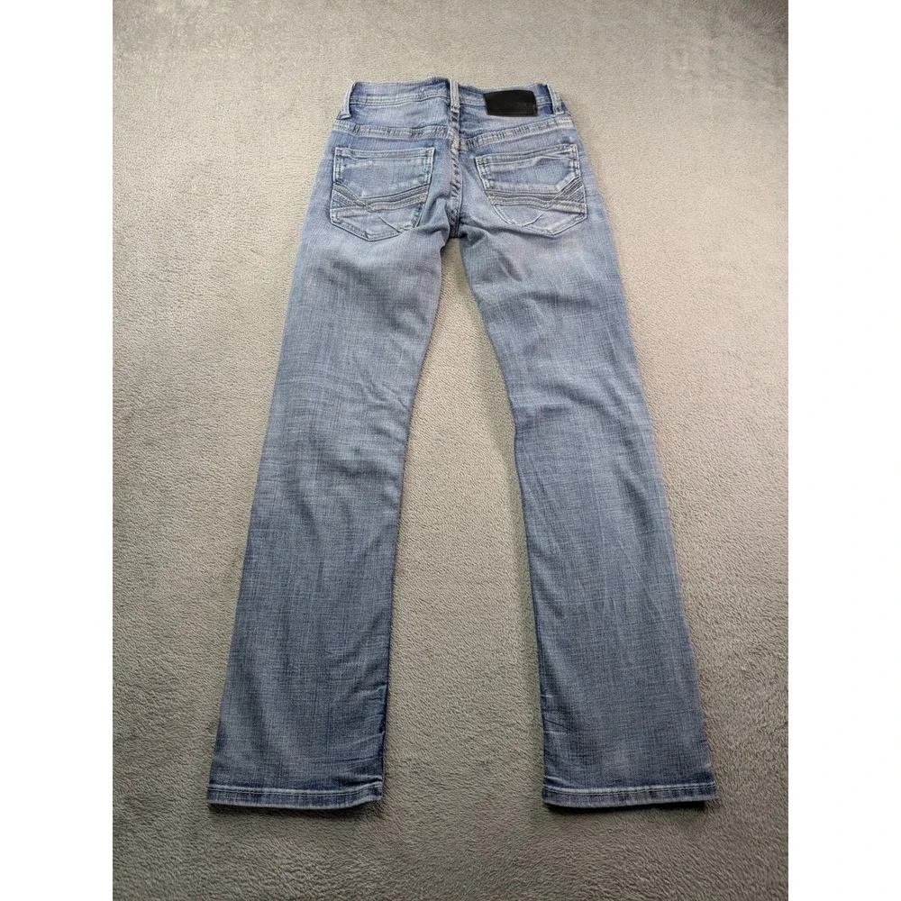 BKE Aiden Slim Fit Light Wash Denim Jeans Mens 26x32 Blue Stretch